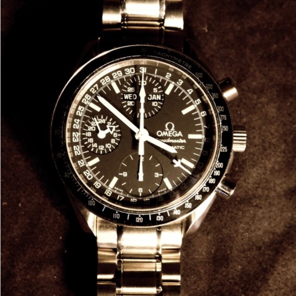 Omega speedmaster chrono triple date 3520